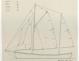 PLAN DE VOILURE/GREEMENT - Reder-mor, ketch 12,00m (1953)