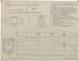 PLAN DE VOILURE/GREEMENT - GELINOTTE  COURSE CROISIERE 10,50 M (1955)