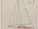 PLAN DE VOILURE/GREEMENT - PIRATE 5,75 m (1956)