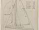 PLAN DE VOILURE/GREEMENT - PIRATE 5,75 m (1956)