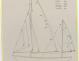 PLAN DE VOILURE/GREEMENT - CRUISER  13,50 M (1956)