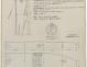 PLAN DE VOILURE/GREEMENT - DENTY SLOOP  6,25 m (1957)