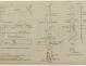 PLAN DE VOILURE/GREEMENT - DENTY SLOOP  6,25 m (1957)