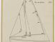 PLAN DE VOILURE/GREEMENT - SLOOP DE 5,25 m (1960)