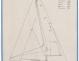 PLAN DE VOILURE/GREEMENT - VARNA,DORIS, MISTRAL CRUISER RAPIDE 12,20 m (1960)