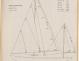 PLAN DE VOILURE/GREEMENT - VARNA,DORIS, MISTRAL CRUISER RAPIDE 12,20 m (1960)