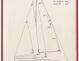 PLAN DE VOILURE/GREEMENT - MARSOUIN  5,90 m (1960)