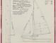 PLAN DE VOILURE/GREEMENT - Logoden, Sloop 5,40 m (1964)