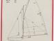 PLAN DE VOILURE/GREEMENT - Logoden VI  sloop de 6 m (1967)