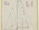PLAN DE VOILURE/GREEMENT - Locrido, Comores (amateurs) Sloop 10,50 m (1973)
