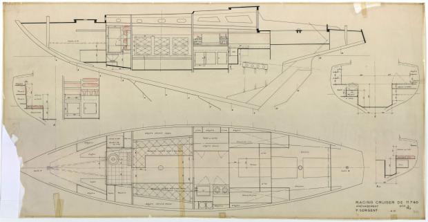 PLAN D'AMENAGEMENT - MELUSINE (1953) PLAN D'AMENAGEMENT - MELUSINE (1953)