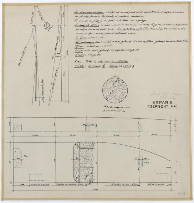 PLAN DE VOILURE/GREEMENT - DENTY SLOOP 6,25 m (1957) PLAN DE VOILURE/GREEMENT - DENTY SLOOP 6,25 m (1957)