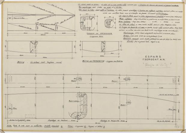 PLAN DE VOILURE/GREEMENT - TALLY-HO CRUISER 10,25 m (1960) PLAN DE VOILURE/GREEMENT - TALLY-HO CRUISER 10,25 m (1960)