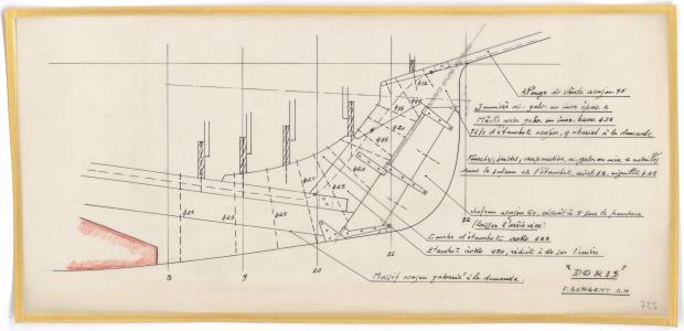 PLAN DE CONSTRUCTION - VARNA,DORIS, MISTRAL CRUISER RAPIDE 12,20 m (1960) PLAN DE CONSTRUCTION - VARNA,DORIS, MISTRAL CRUISER RAPIDE 12,20 m (1960)