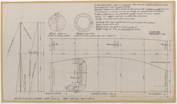 PLAN DE VOILURE/GREEMENT - CLIPPER  CC DE  9 m (1961)