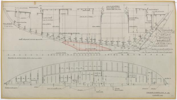 PLAN DE CONSTRUCTION - PATRICIA III CRUISER Hte mer 13 m (1962) PLAN DE CONSTRUCTION - PATRICIA III CRUISER Hte mer 13 m (1962)