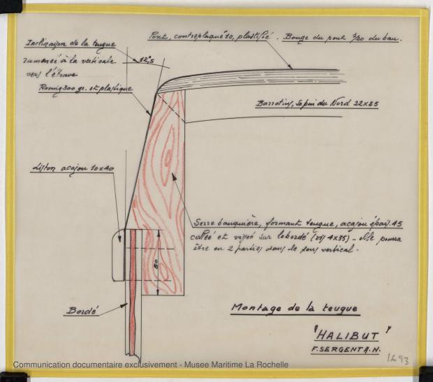 PLAN DE CONSTRUCTION - HALIBUT (1977)