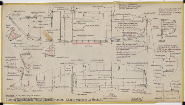 PLAN DE CONSTRUCTION - HALIBUT (1977)