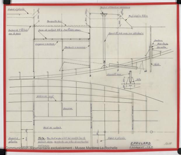 PLAN DE CONSTRUCTION - Epaulard  12,50 m (1978)