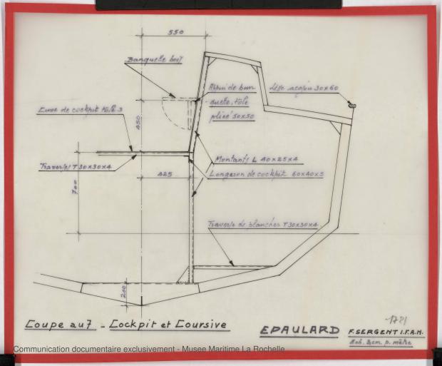 PLAN DE CONSTRUCTION - Epaulard 12,50 m (1978) PLAN DE CONSTRUCTION - Epaulard 12,50 m (1978)