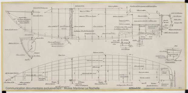 PLAN DE CONSTRUCTION - Epaulard  12,50 m (1978)