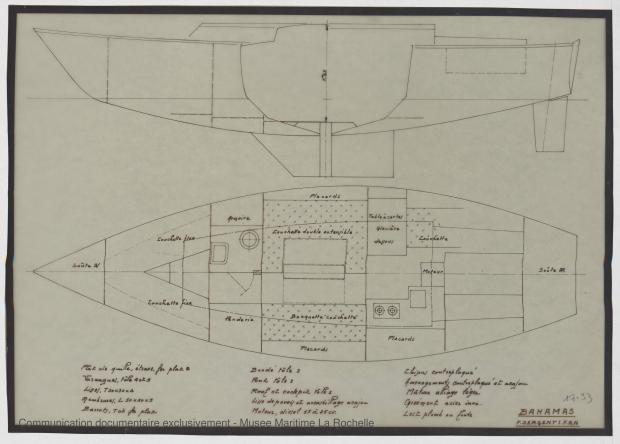 PLAN D&#039;AMENAGEMENT  - BAHAMAS (1979)