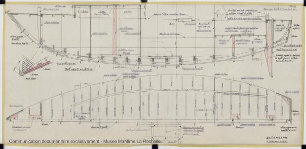 PLAN DE CONSTRUCTION - ESTURGEON 10,50 M (1981) PLAN DE CONSTRUCTION - ESTURGEON 10,50 M (1981)